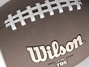 american football ball 3D-Modell