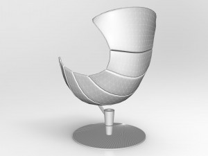 lobster chair 3D-Modell