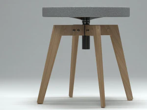 凳子矮凳 3D 模型