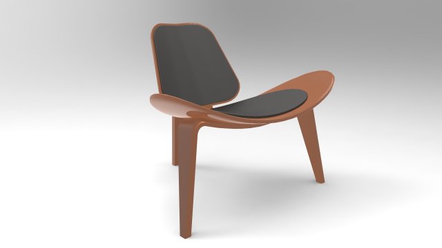 scandinavian chair Modèle 3D .c4d .max .obj .3ds .fbx .stl .blend 