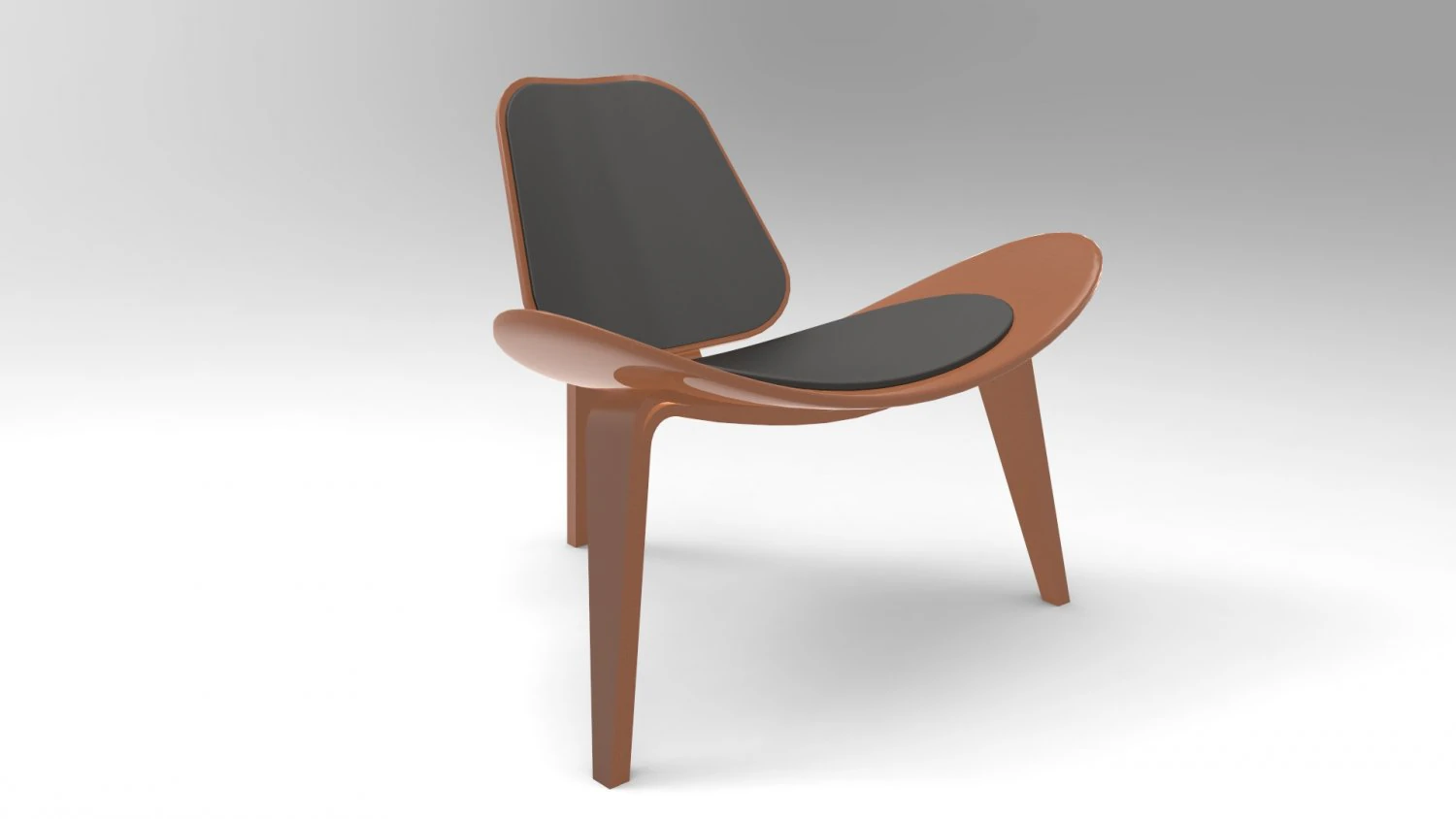 scandinavian chair 3D Model .c4d .max .obj .3ds .fbx .stl .blend 