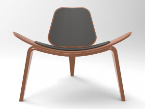 scandinavian chair Modèle 3D