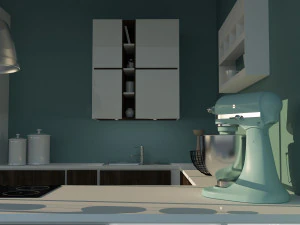 kitchen industrial style 3D Model
