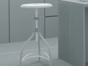 kitchen industrial style 3D Model