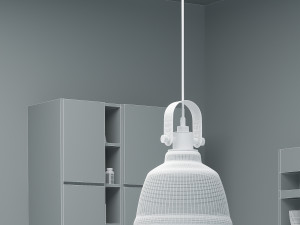 kitchen industrial style Modèle 3D