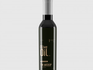 olive oil bottle 3D 模型
