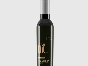 olive oil bottle 3D Model
