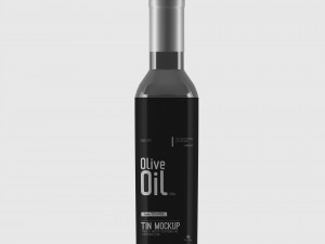 olive oil bottle 3D 模型