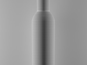 olive oil bottle 3D 模型