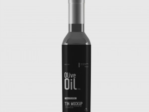 olive oil bottle 3D 模型