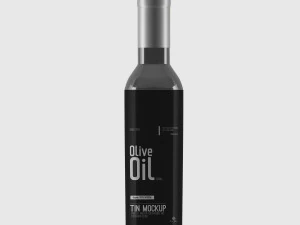 olive oil bottle 3D Model