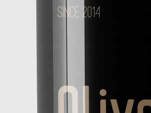olive oil bottle 3D 模型