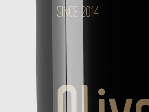 olive oil bottle 3D Model