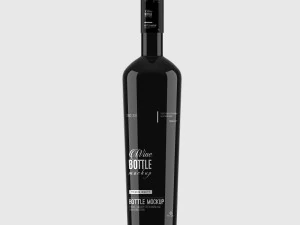 wine bottle 3D Model