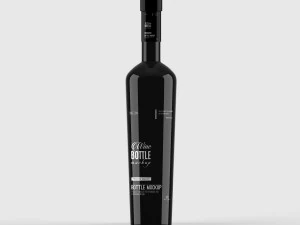 wine bottle 3D Model