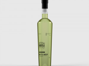 wine bottle 3D 模型