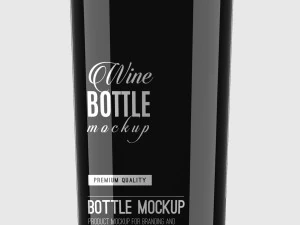 wine bottle 3D Model