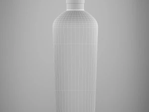 wine bottle 3D Model