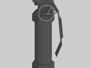 flash grenade - resident evil 2 3D Model