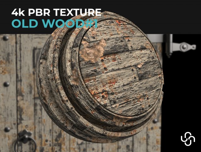 old wood 4k pbr texture 1 CG Texturen .c4d .max .obj .3ds .fbx .stl .blend 
