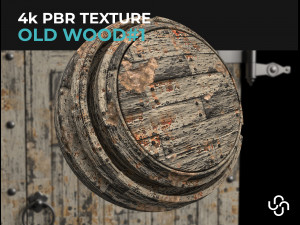 old wood 4k pbr texture 1 Texturas CG
