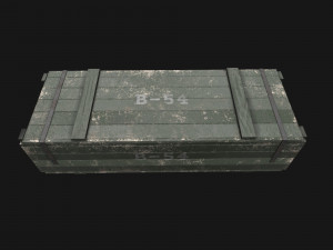 military crate 3D Модель