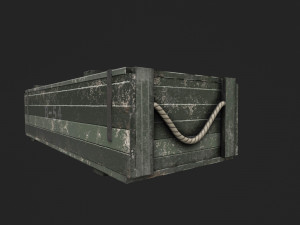 military crate 3D Модель