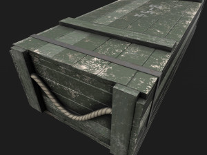 military crate 3D Модель