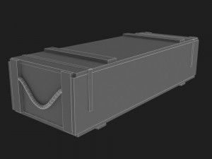 military crate 3D Модель