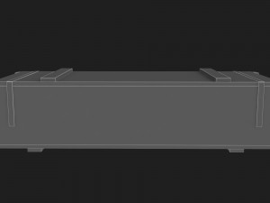 military crate 3D Модель