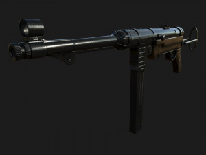 mp-40 3D Model