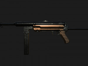 mp-40 3D Model