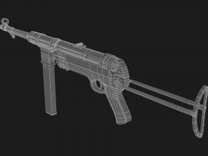 mp-40 3D Model