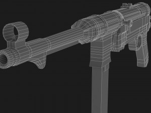 mp-40 3D Model
