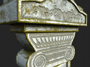 l&aacute;pide Modelo 3D