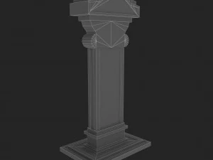 l&aacute;pide Modelo 3D