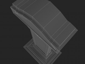 tombstone 3D मॉडल