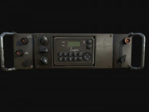 military radio 3D Model