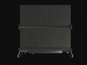 military radio Modèle 3D