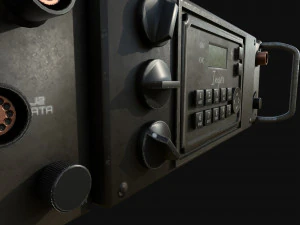 military radio 3D Model