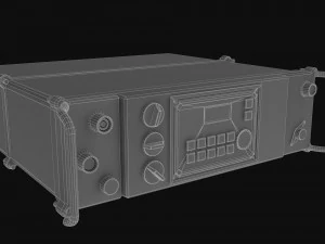 military radio 3D Model