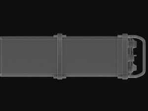 military radio Modèle 3D