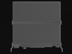 military radio Modèle 3D