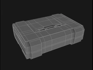 sci-fi crate 3D Model