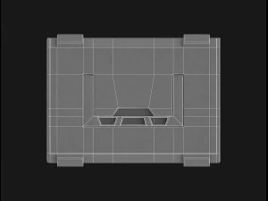sci-fi crate 3D Model