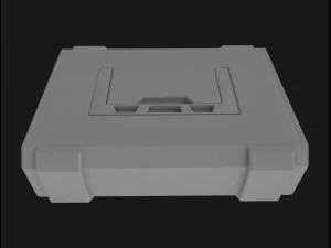 sci-fi crate 3D Model