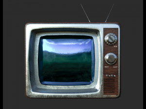 retro tv 3D Model