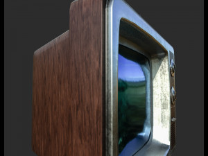 retro tv 3D Model