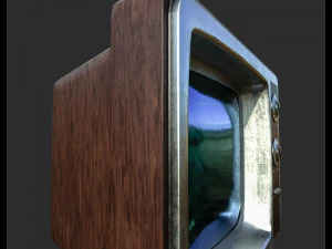 retro tv 3D Model