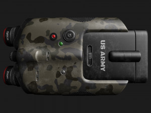 military binocular 3D मॉडल